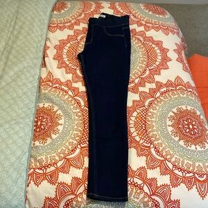 Super Dark Wash Super Skinny Jeggings